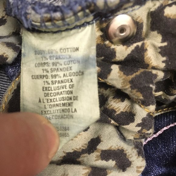 Children's Place 18 mo Butterfly Flower Jeans CUTE - Picture 10 of 10